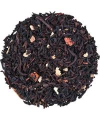 Чай черный ароматизированный Країна Чаювання Земляничный с ароматом сливок Премиум 100 г